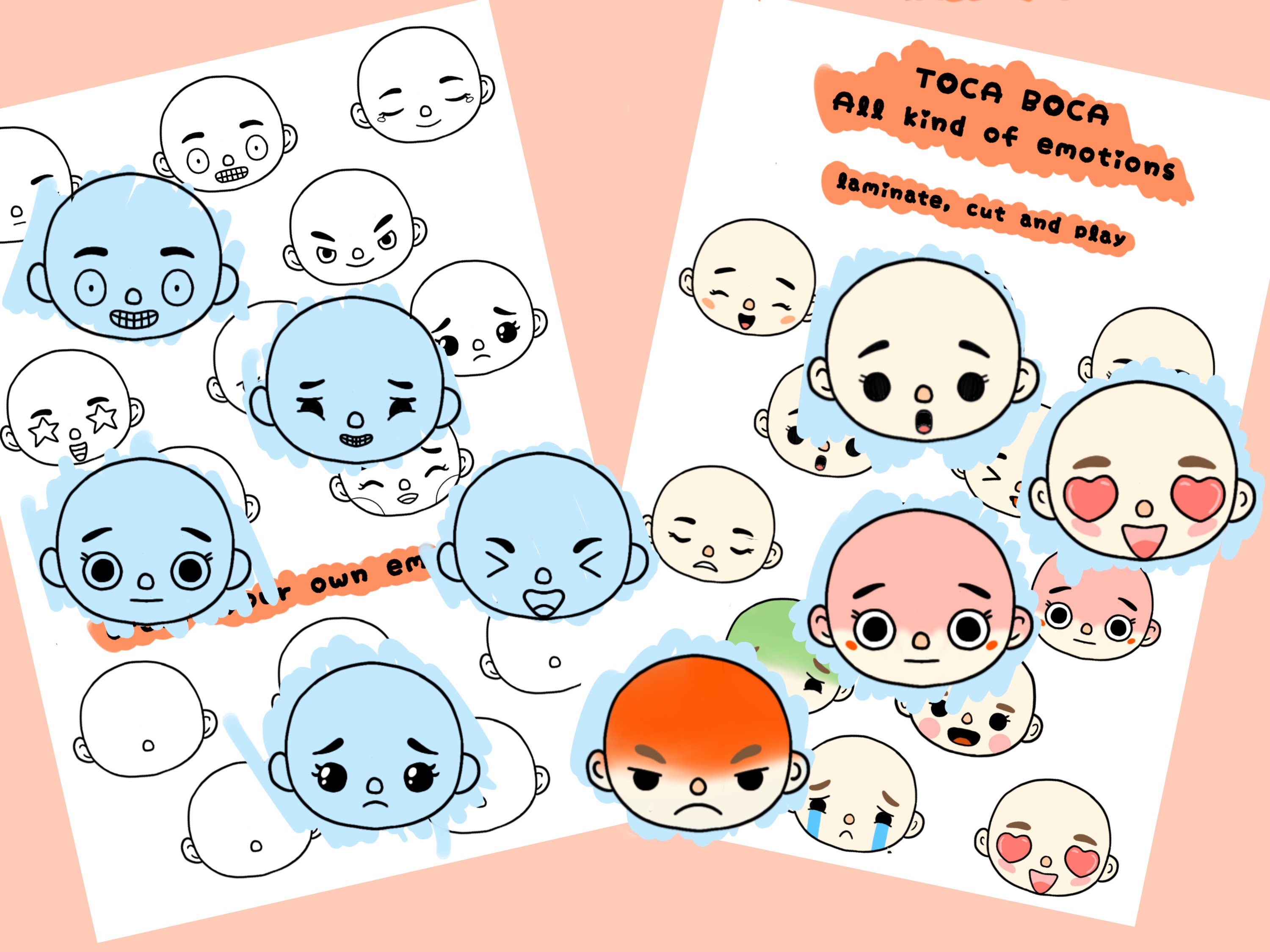 Toca Boca Printable Paper Doll