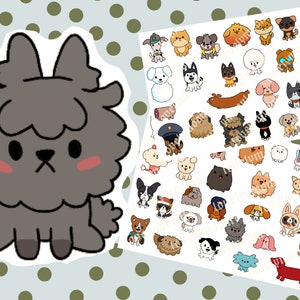 Toca Boca Paper Dolls Dogs Collection/ Toca Boca papercraft / quiet book essencials / Printable Paper dogs