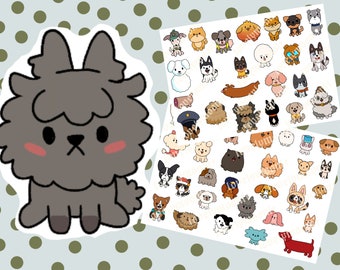 Toca Boca Paper Dogs: collezione di creazioni in carta stampabili (download digitale)