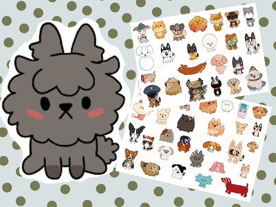 Toca Boca Paper Dolls Dogs Collection/ Toca Boca papercraft