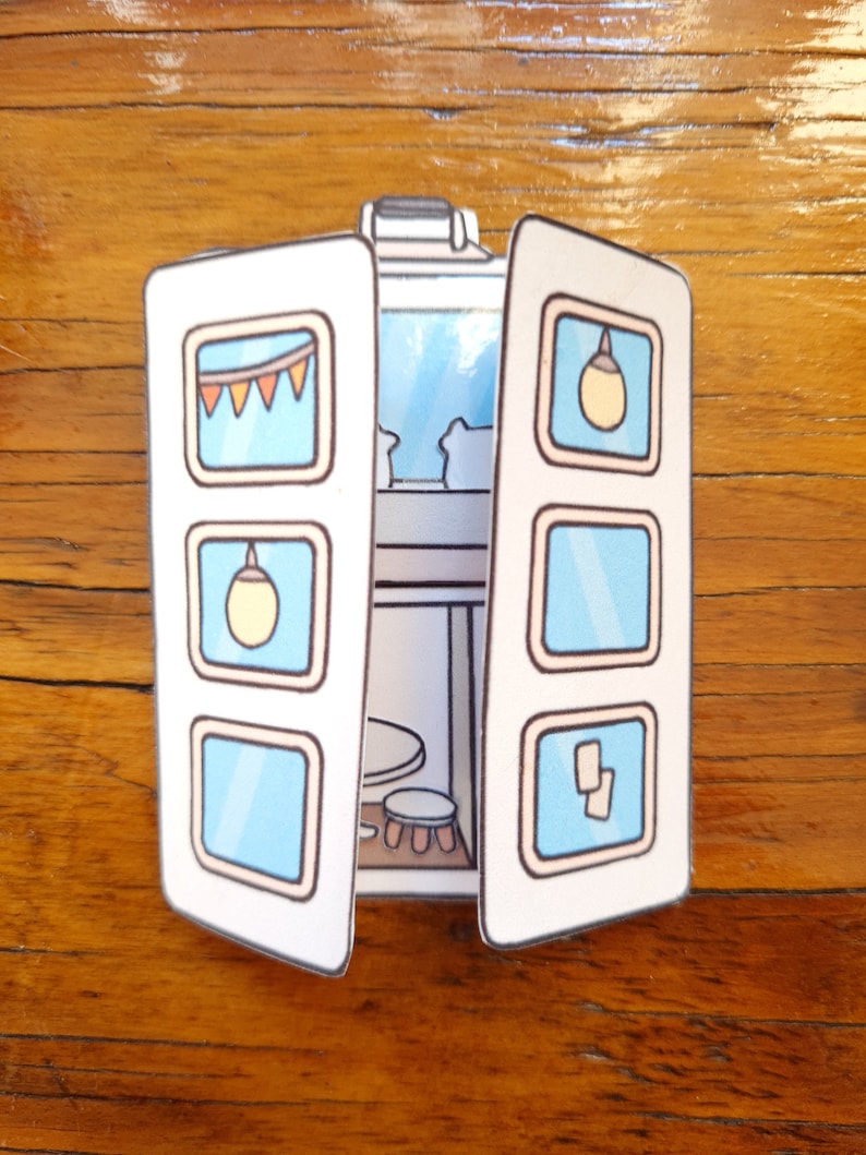 Toca Boca Crumpets House / Toca Life World / Papercrafts / DIY Etsy