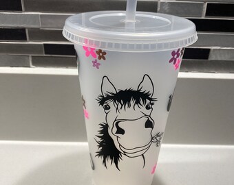 Horse cold cup/tumbler