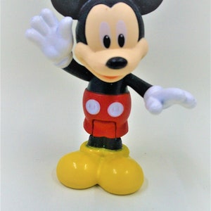 Ready To Ship Mickey or Minnie Mouse cake topper, Birthday Party Cake topper  Pick up the Character you need