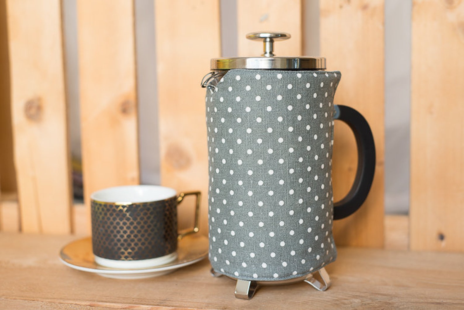 Cafetiere Cover Cosy / Filter Coffee Cover / French Press Etsy