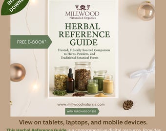 Guide de référence à base de plantes | Notes d'étude botanique (téléchargement PDF numérique)