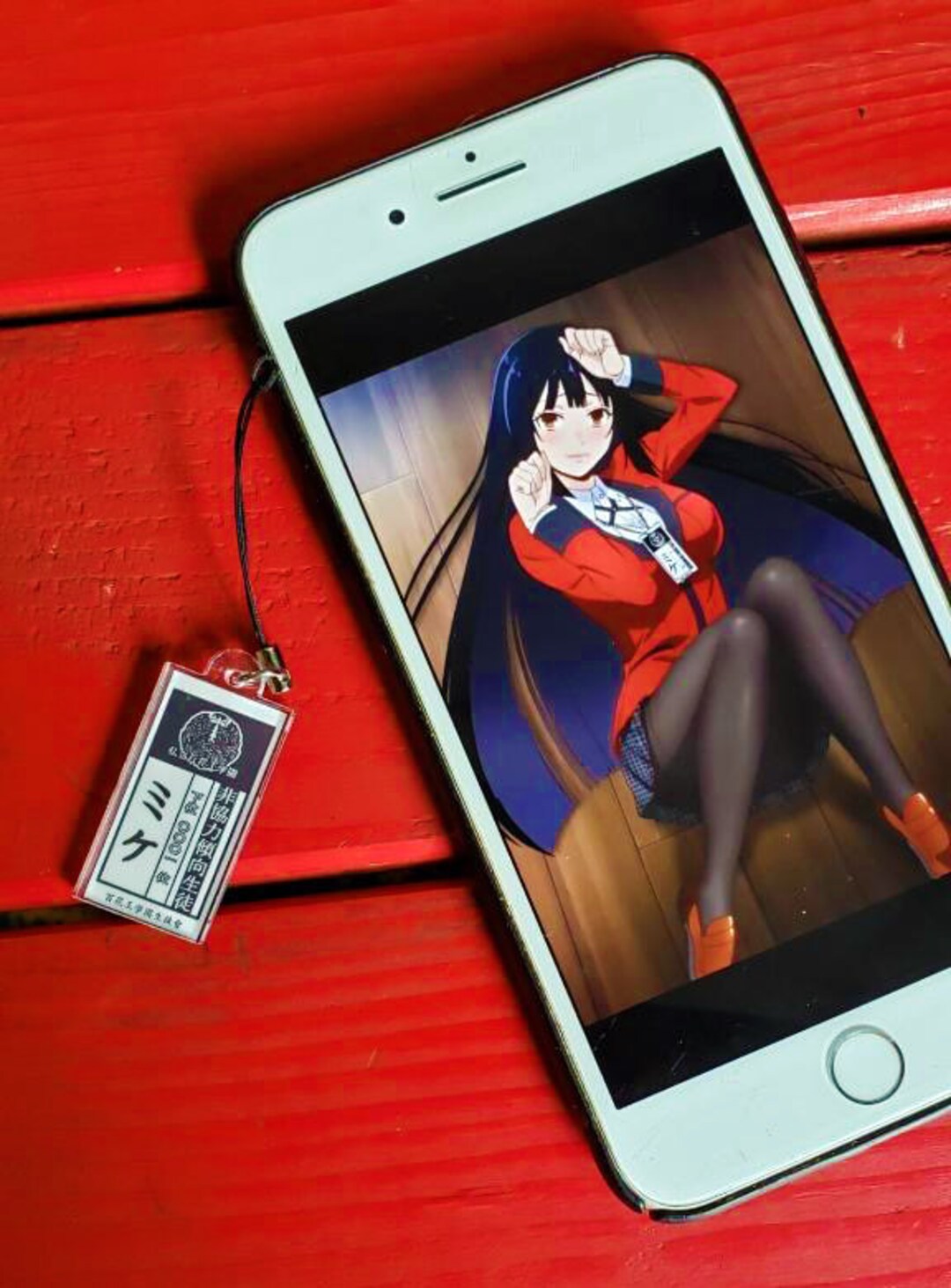 Kakegurui Keychain Yumeko Jabami Mittens Acrylic Charm Etsy Finland