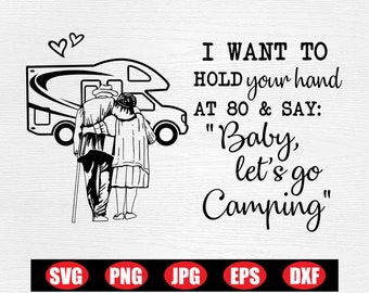 Free Free 95 Let&#039;s Go Camping Free Svg SVG PNG EPS DXF File