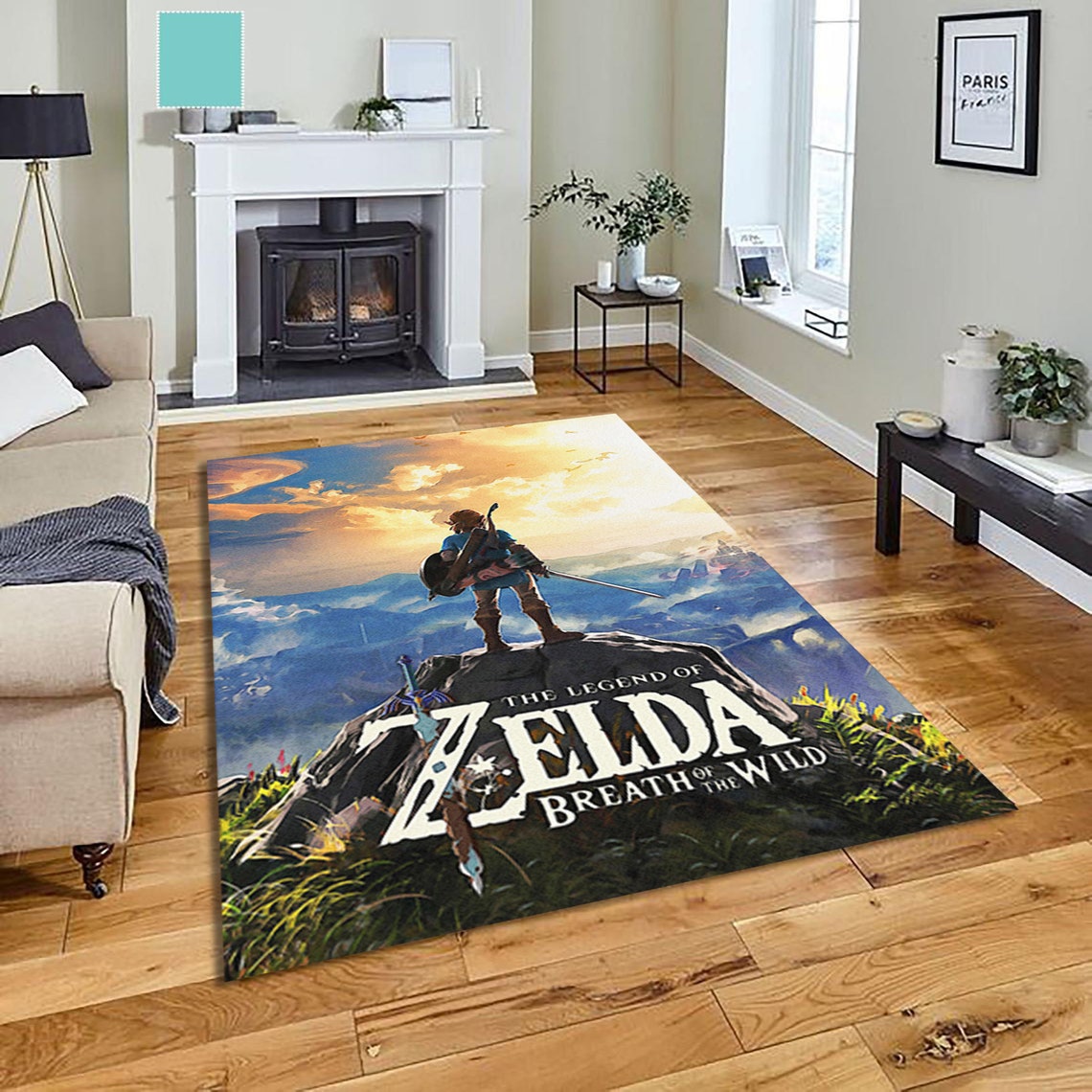 The Legend Of Zelda Rug Zelda Legend Video game Art Game Etsy