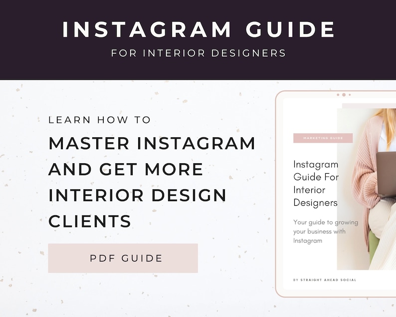 Instagram Guide For Interior Designers  Home Decor Marketing image 1
