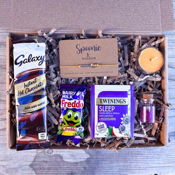 Spoonie Care Package Gift Box Chronic Illness Awareness Spoonie Warrior Spoon Theory Christmas Gift Get Well Soon Self Care