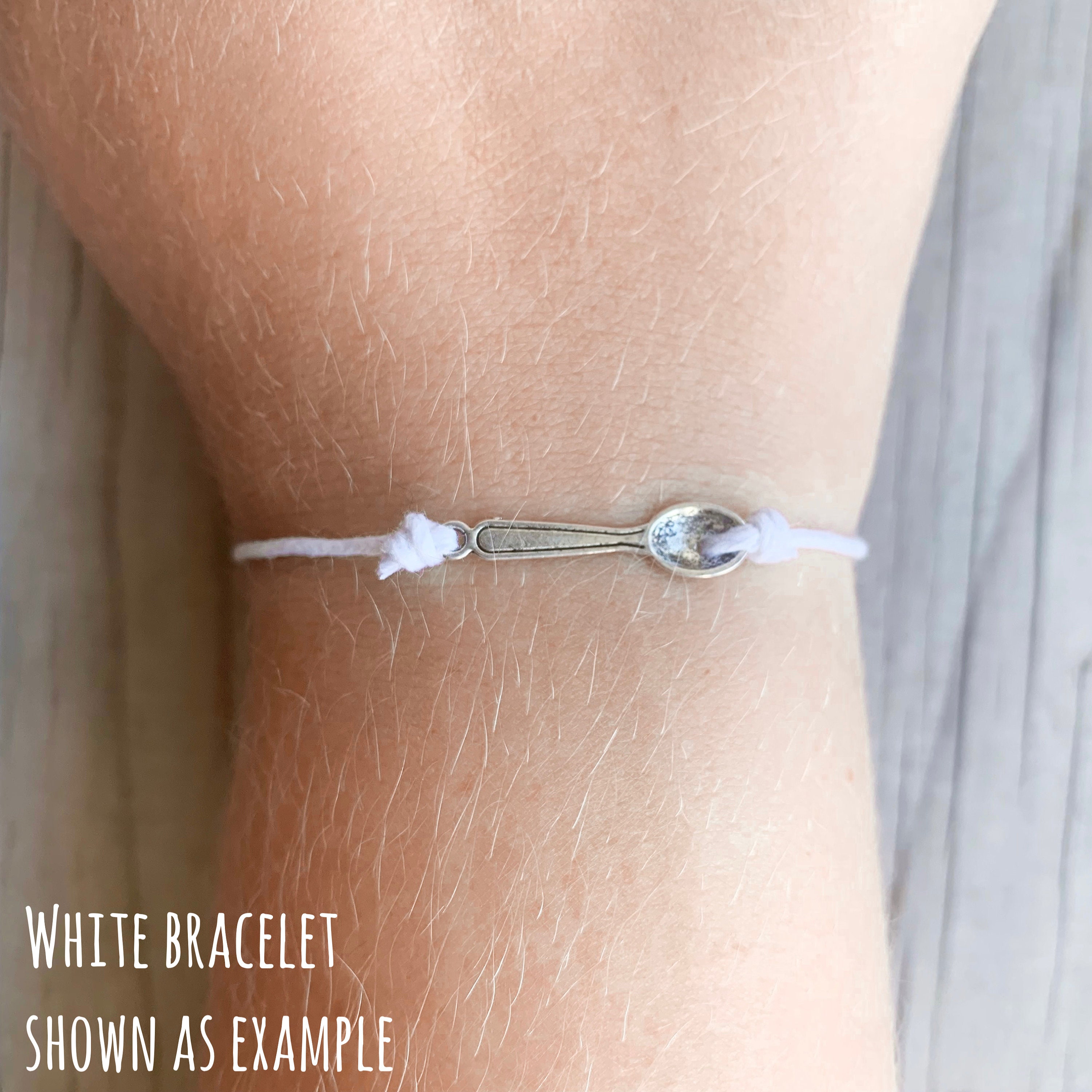 Hemiplegic Migraine Awareness Spoonie Warrior Spoon Bracelet Jewelry Etsy Canada