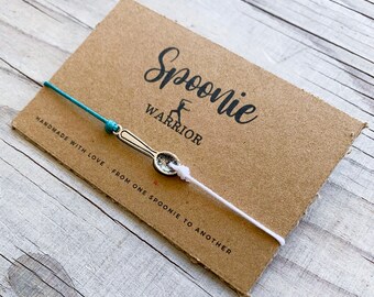 Self Diagnosis is Valid Chronic Illness Spoonie Warrior Spoon Theory Bracelet Jewelry