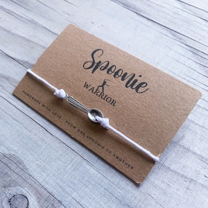 Seasonal Affective Disorder SAD Winter Depression Awareness Chronic Illness Spoonie Warrior Spoon Bracelet Jewelry