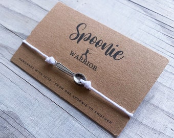 Seasonal Affective Disorder SAD Winter Depression Awareness Chronic Illness Spoonie Warrior Spoon Bracelet Jewelry