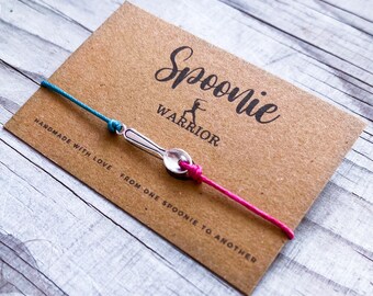 Metastatic Breast Cancer Awareness Chronic Illness Spoonie Cancer Warrior Fighter Survivor Spoon Bracelet Jewelry