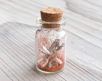 MS Multiple Sclerosis Warrior Spare Spoons Jar Spoon Theory Spoonie Gift Chronic Illness Keepsake Keyring