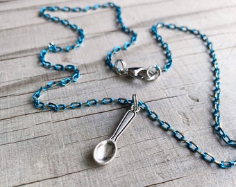 PoTS Postural Orthostatic Tachycardia Syndrome Awareness Dysautonomia Gift Spoonie Warrior Chronic Illness Spoon Necklace Jewelry