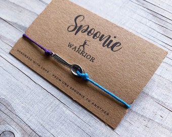 Artritis Bewustzijn Chronische Ziekte Spoonie Warrior Spoon Armband Sieraden Reumatoïde Artritis Artrose Juveniele Artritis