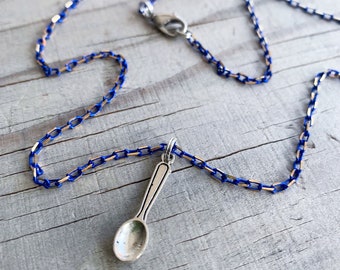 Chronic Fatigue Syndrome Myalgic Encephalomyelitis Awareness Gift Spoonie Warrior Chronic Illness Spoon Necklace Jewelry
