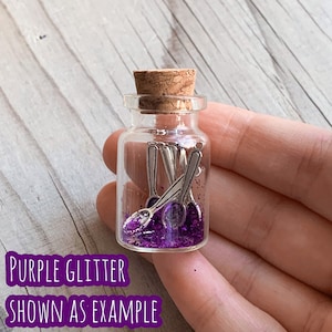 Custom Spoonie Warrior Spare Spoons Jar Spoon Theory Spoonie Chronic Illness Gift Keepsake Keyring image 2
