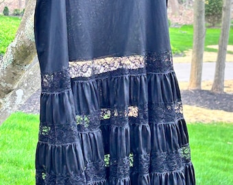 Black Vintage Slip Size S / M