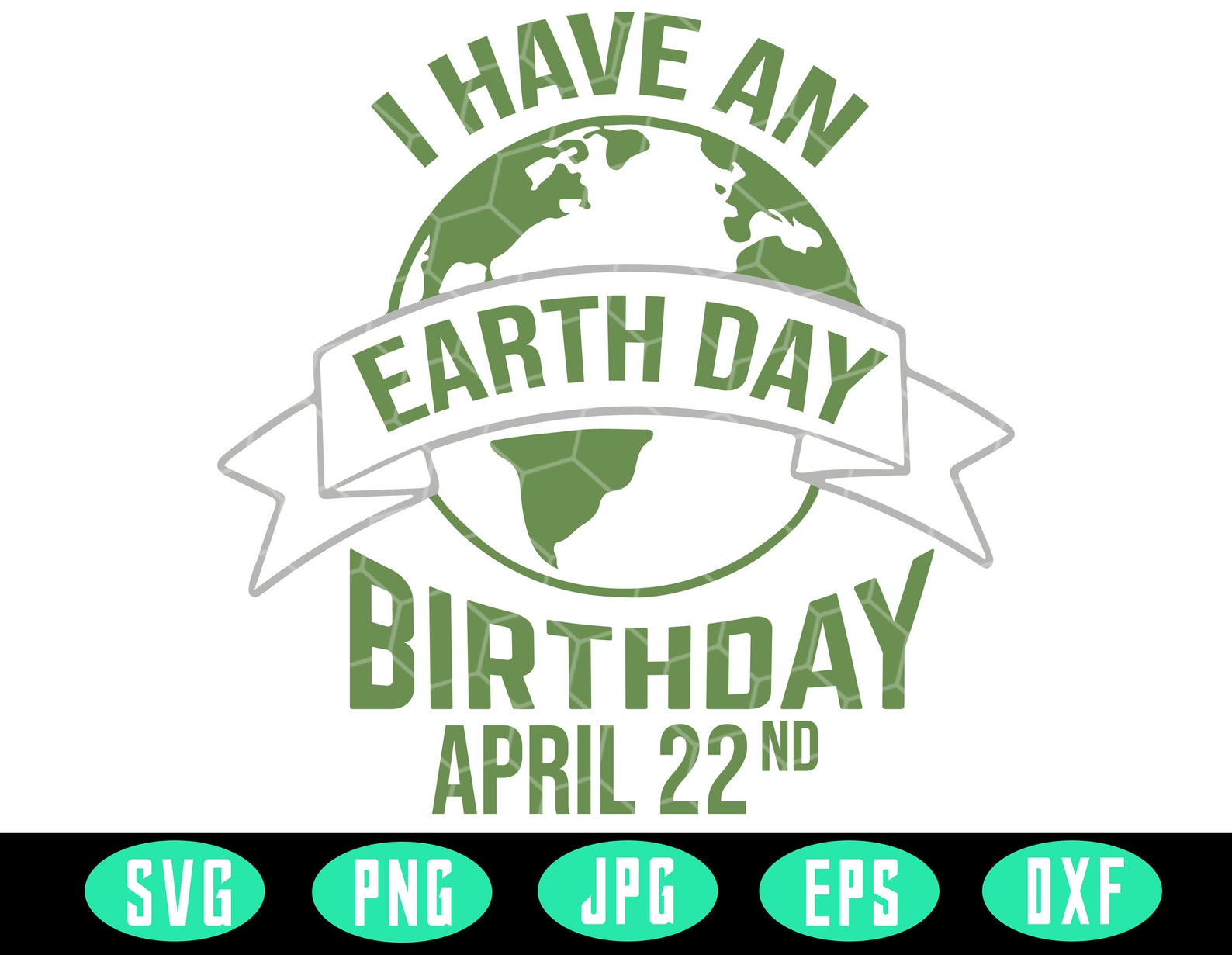 Earth Day Birthday April 22nd Svg Saving The Svg Etsy