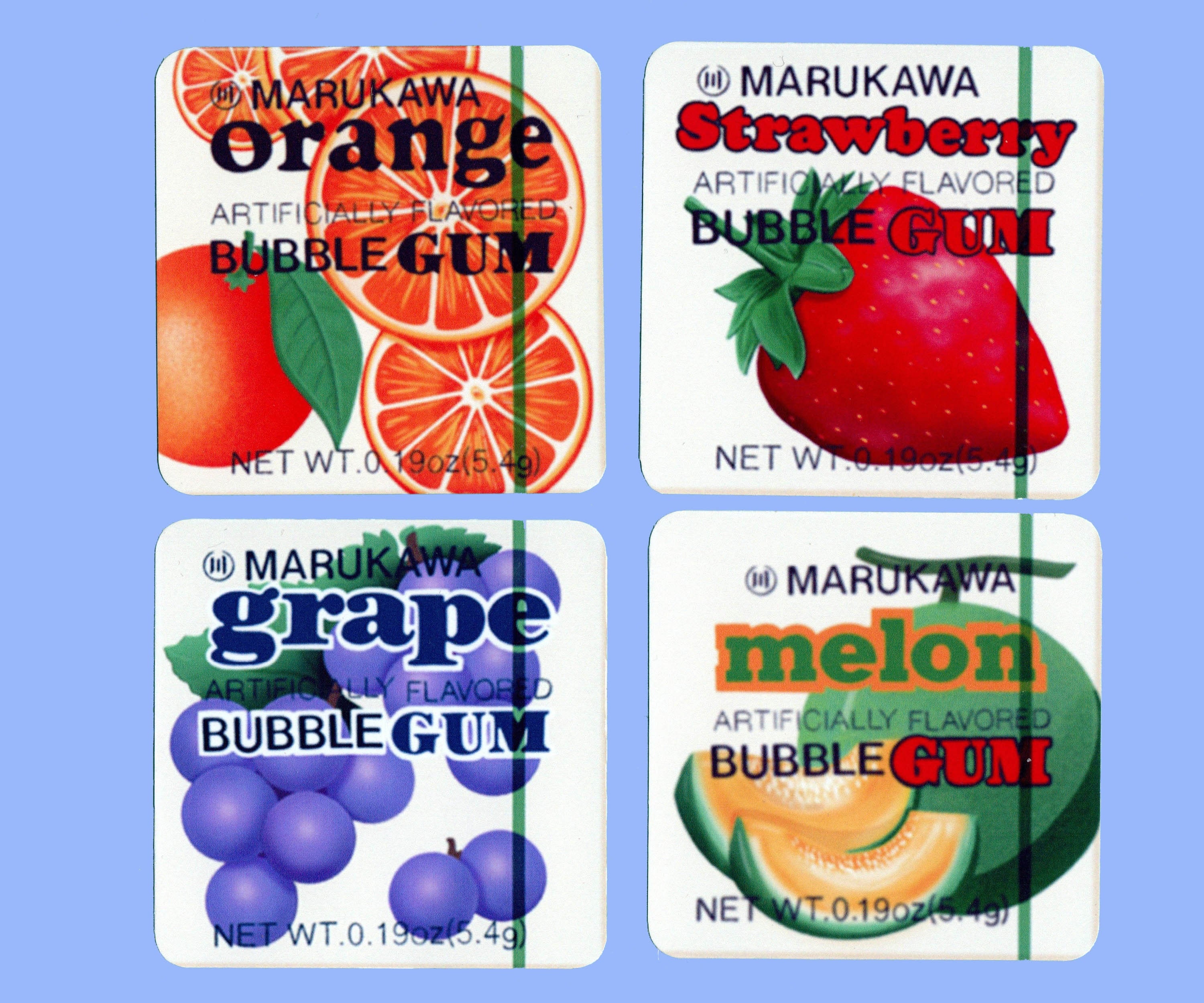 Marukawa Fruit Gum Vinyl Sticker – Sweet Candy Decal - Etsy
