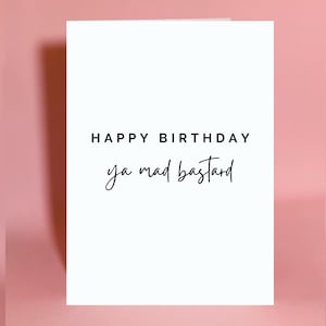 Irish birthday card, happy birthday, birthday card, funny happy birthday, Irish card