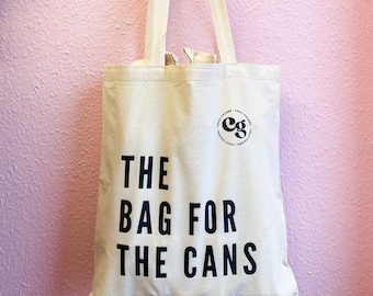 The bag for the cans