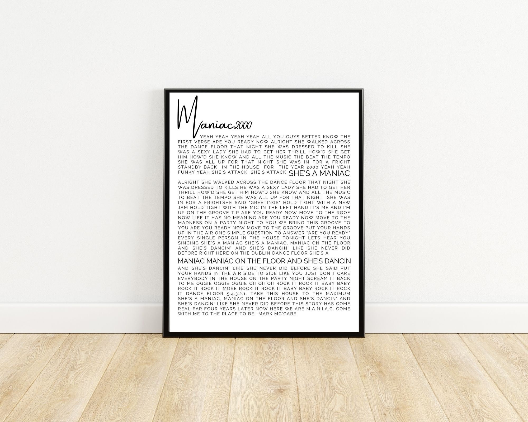 Irish Print Irish Song Lyrics Print Irish Saying Irish Etsy UK