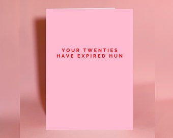30th birthday card, thirty’s birthday card, Irish birthday card, happy birthday, birthday card, funny happy birthday, Irish card