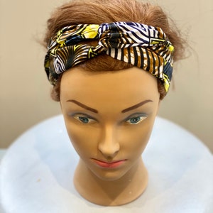 Handmade wax hairband - Colorful women&#39;s accessory - Hair accessory - Original and unique headband