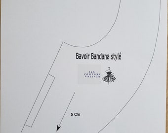 Patron Bavoir Bandana Gratuit A Imprimer
