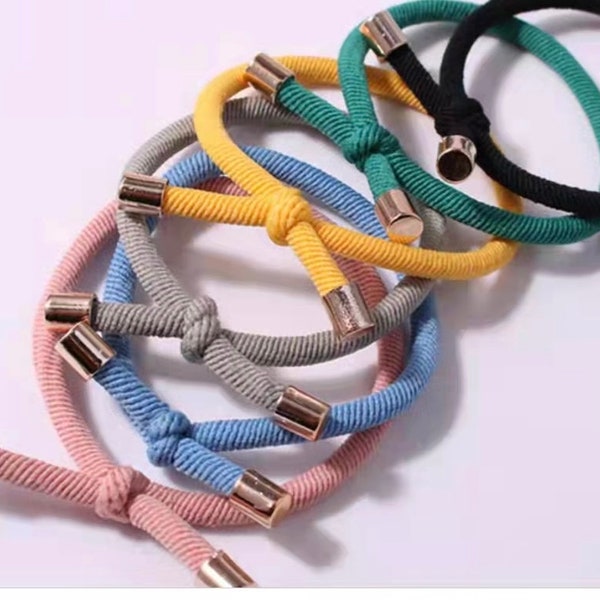 Fashion  Hair Elastics Ties, Elastic Hair Bands for Women Hair Tie rubber Band Girls Ponytail