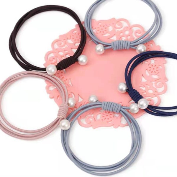 braided hair tie bracelet