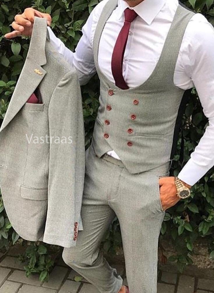 ZAYAN FASHION | Wedding suits men grey, Best wedding suits, Designer suits  for men