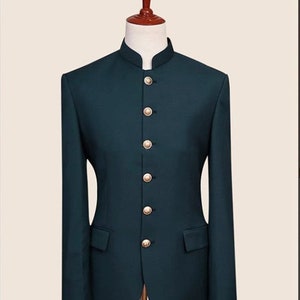 Jodhpuri Suit Bandhgala Suit Coat Pant 