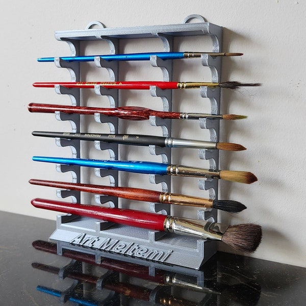 Paint Brush Holder Etsy