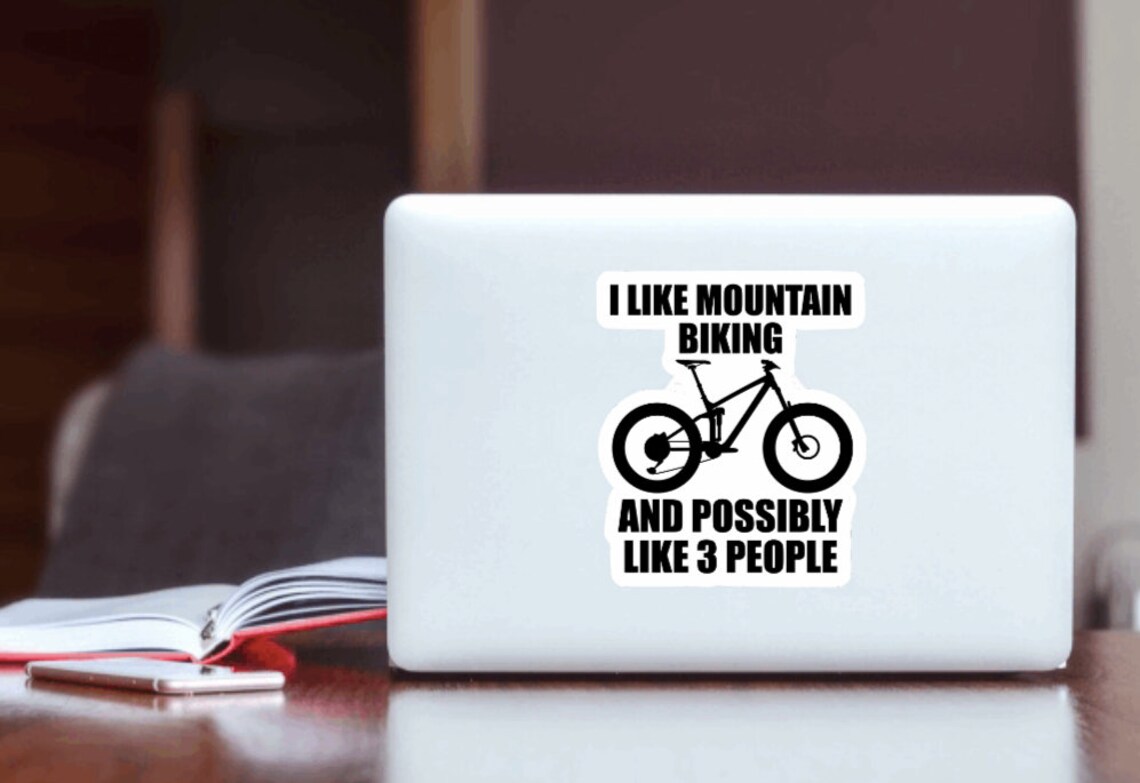 Pack of 6 MTB Stickers Etsy