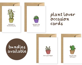 plant lover parent mom greeting occasion cards