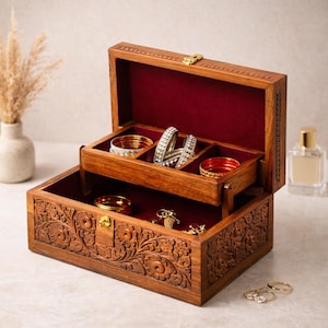 Indian Jewelry Case Organizer - Etsy