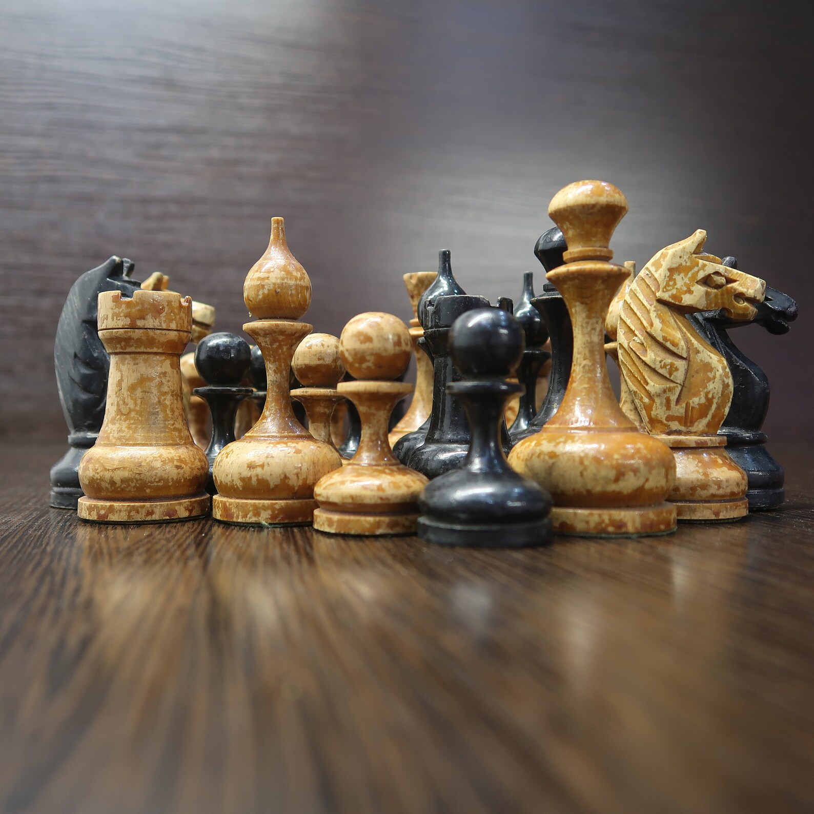 Großmeister Altes Schach schach set mit Brett 165 Zoll Etsy