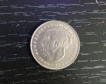 1980 Germany 2 Deutsche Mark
