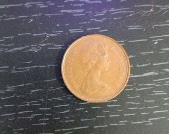 1971 Queen Elizabeth II 2 New Pence