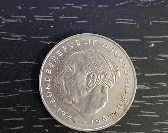 1990 1 Deutsche Mark German Coin - Etsy