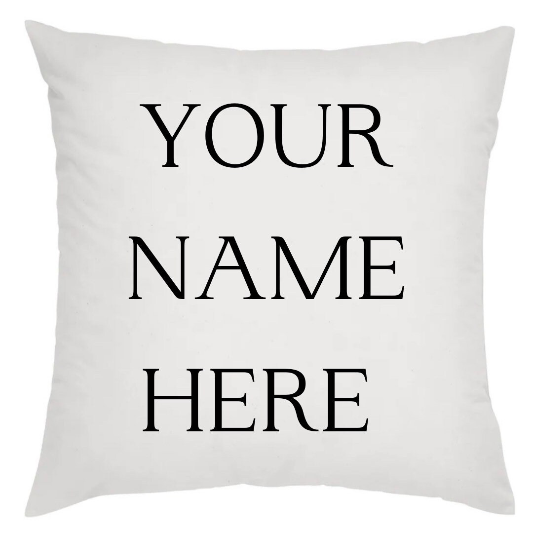 make a custom pillow