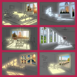 6 Printable LED Box Artwork: DIY Light Painting Template Download