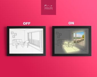 Light Painting Ready To Print Template Download