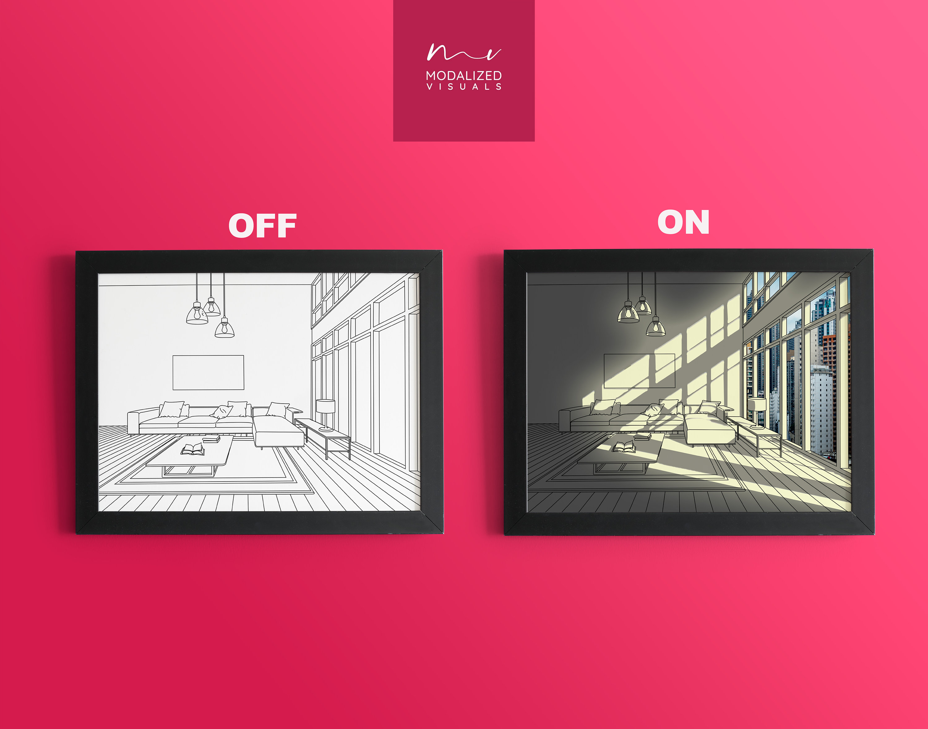 DIY Shadow Box Template: Light Painting Template Download - Etsy