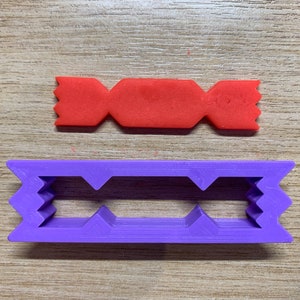 Cracker Shaped Polymer Clay Cutters - 10 Size